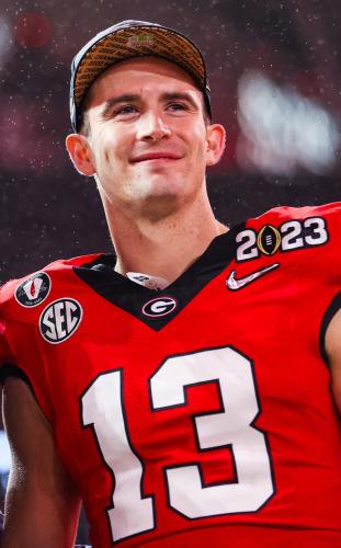 UGA ATHLETICS Stetson Bennett’s first step should be to apologize for his recent arrest because how he handles the Texas incident will define his future.