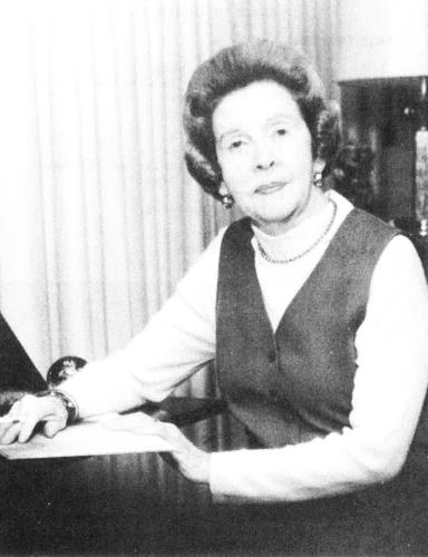 Lena Smith Wise is pictured in her book, “The Story of Oglethorpe County.” Wise began her teaching career at Crawford High School and was later principal of Oglethorpe County Elementary School, spending most of her 42 years in education serving Oglethorpe County. (Photo/Scott Thaxton)
