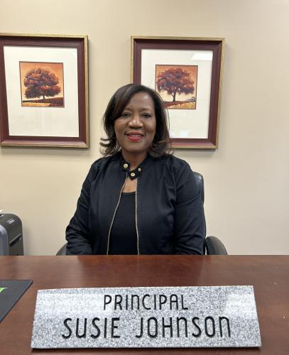 Susie Johnson is retiring after eight years as the principal of Oglethorpe County High School, during which time the school’s graduation rate increased from a percentage in the mid-70s to 94.2%. (MCCAIN BRACEWELL/THE OGLETHORPE ECHO)