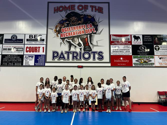 Oglethorpe County High School girls basketball and softball coach Brianna Dickens has had a busy summer running youth camps for both sports.(SUBMITTED PHOTOS)