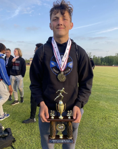 Landon Mallonee is one of three seniors in the OCHS cross country program this year. He helped lead the Patriots to an eighth-place finish at the state meet last fall. (SUBMITTED PHOTO)