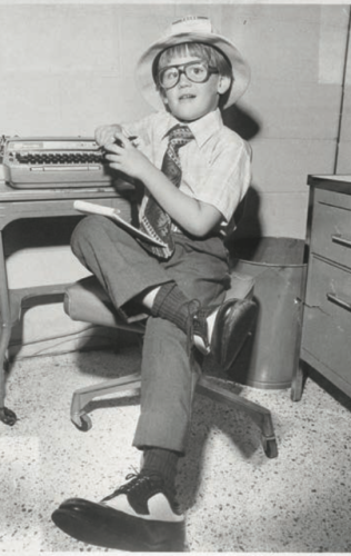 For dress-up day at Orange Street Elementary School in 1979, Alan chose to be a newspaper reporter. The choice proved to be prophetic. Today he is chairman of the board of Community Newspapers Inc., headquartered in Athens.