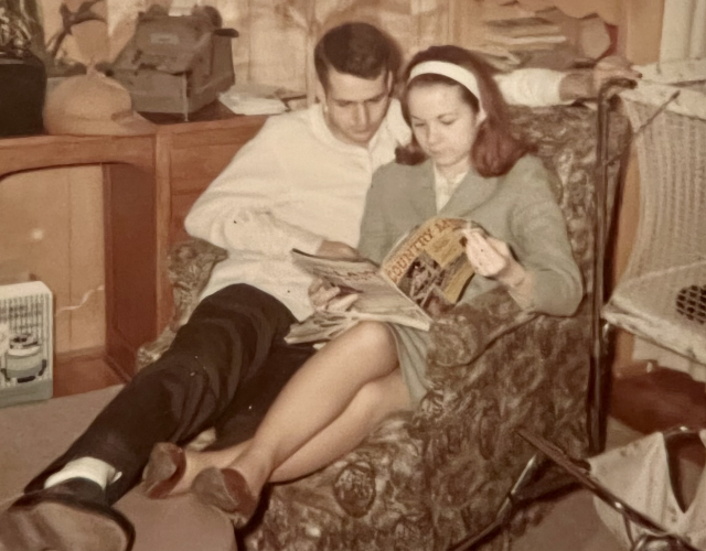 Larry and Mitzie Vinson are shown in this photo when they were young. Larry served in Vietnam and safely returned home, only to be killed in an auto accident in 1973 in Wilkes County. (SUBMITTED PHOTO)