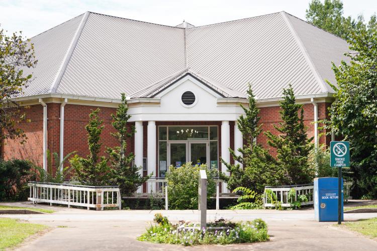 The Oglethorpe County Library is seen on Saturday, Sept. 2, 2023. The Oglethorpe County Library announced the installation of assistive hearing technology in its meeting room in Lexington, Georgia. (Photo/Sidney Chansamone, @sid.chansa)