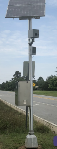 Speed cameras in the county’s school zones will be operational starting Monday, but there is a one-month grace period before tickets are sent. ANDY JOHNSTON/THE OGLETHORPE ECHO