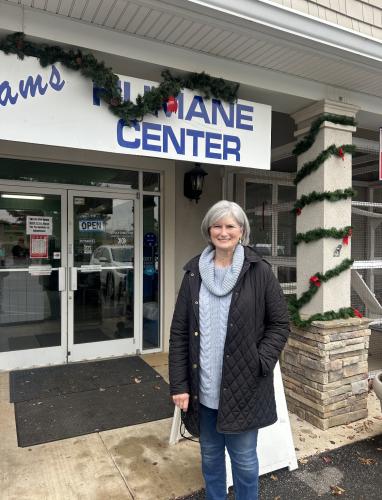 Mary Ann Cox, a Lexington artist, created a poster called the "Twelve days of a Dog Gone Christmas" (pictured) to give to donors who donate to the Madison Oglethorpe Animal Shelter and other shelters. She has raised over $500 in donations for the shelter. (Lily Reid Aldrich/The Oglethorpe Echo)