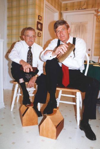 William Henry NeSmith, aka Big Dink, gave me more than my name. He was my role model. I wrote a book: “The Last Man to Let You Down, My Daddy the Undertaker.” The title has a double meaning. Big Dink wouldn’t let you down, because he believed a promise was a debt unpaid. He died debt-free. “Always put your best foot forward,” he preached. The first step was polished shoes. (Submitted Photo)