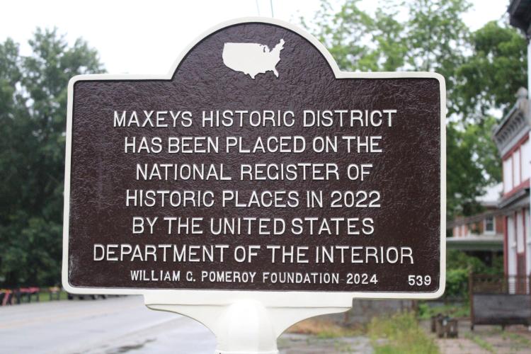 Maxeys was added to the National Register of Historical Places. (Sarah Coyne/The Oglethorpe Echo))