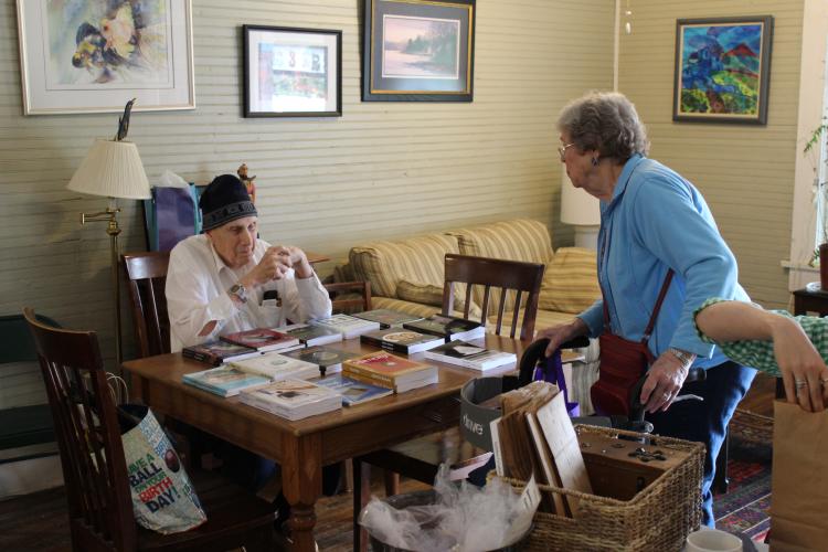 Local writer, John Brewer, has lived in Oglethorpe County for 47 years and has written over 13 books. (Photo/Michael Johnson)
