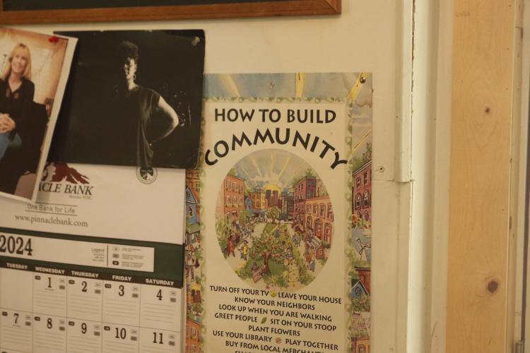 Whatley said he admires how Oglethorpe Fresh is trying to build and be a part of the community in Crawford, a sentiment that he reflects in his music. (Torin Smith/The Oglethorpe Echo)