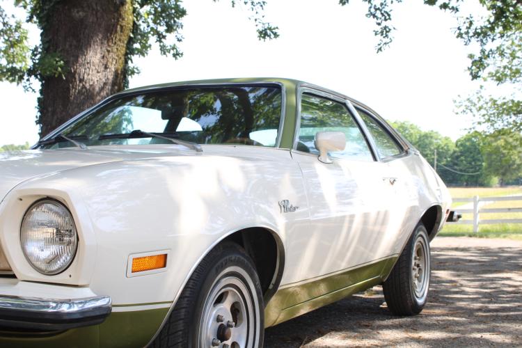 Chandler has kept the car in working condition by using "basic knowledge", like keeping it sheltered from outdoor conditions. (Sarah Coyne/The Oglethorpe Echo)