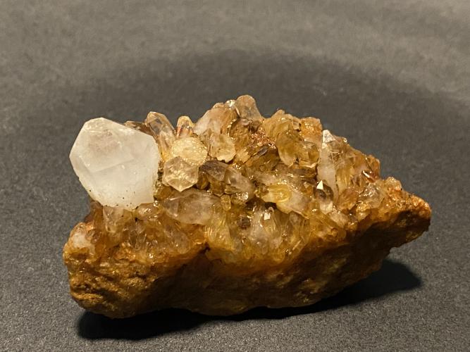 Ron Brown said he has discovered thousands of crystal points and clusters on his mother's property in Oglethorpe County. (Submitted photo)