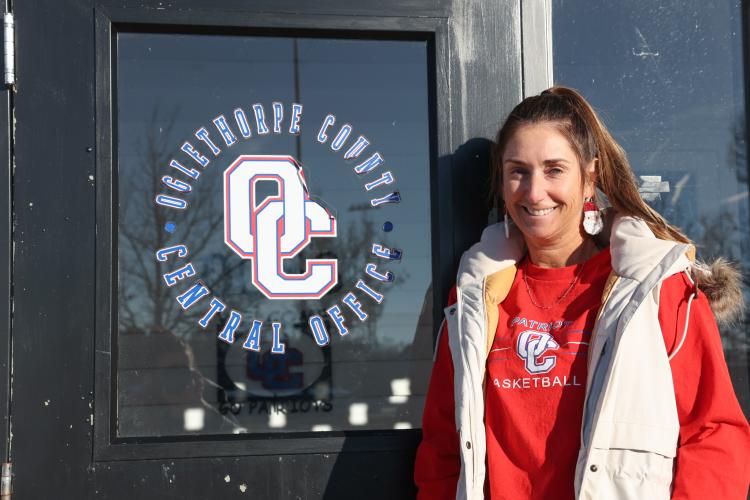Kristina Turner, the Oglethorpe County School System’s director of nursing, said it’s a “golden opportunity” to have a school-based health center. Turner, Sara Hughes and Superintendent Beverley Levine co-wrote the school system’s grant application that resulted in the nearly million-dollar grant. (Cassidy Hettesheimer/The Oglethorpe Echo)
