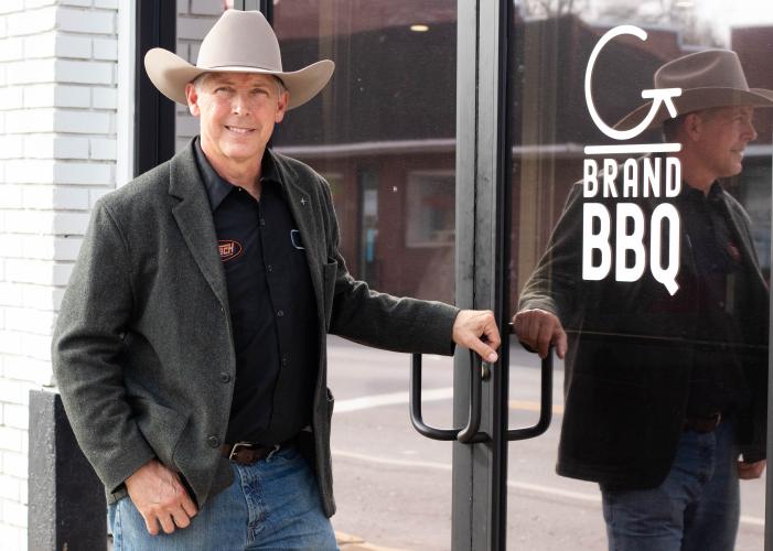 Fred Gretsch, who opened G Brand BBQ in Crawford in 2018, has opened a second location in Watkinsville. He said he wants to make sure that restaurant is stable before future expansion. (Sarah White/The Oglethorpe Echo)