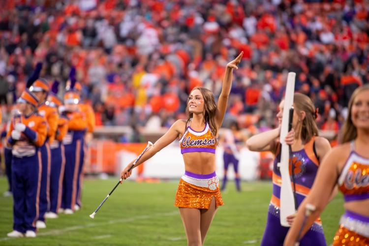 20-year-old Kelly has been twirling since the third grade, a member of the Tiger Twirler Majorette Line at Clemson University. She will be competing for the Senior Intermediate National Pageant Winner title. (Submitted photo)