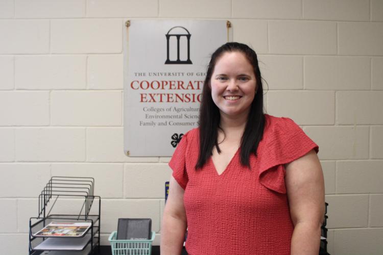 Oglethorpe native Emily Williams is the newest Madison and Oglethorpe County Extension Agent for UGA Family and Consumer Sciences. (Sarah Coyne/The Oglethorpe Echo)