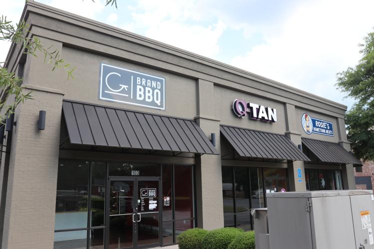 G Brand BBQ’s location on Hog Mountain Road in Watkinsville opened in March.  (Jack Keys/The Oglethorpe Echo)