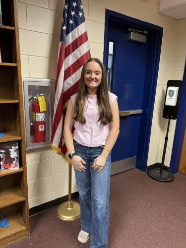 Callie Bridges, a junior at OCHS who attended the Governor’s Honors Program, would “love” to open a flower shop, but is considering “some type of business degree.” She also might go into biology. (Ashby Booth/The Oglethorpe Echo)