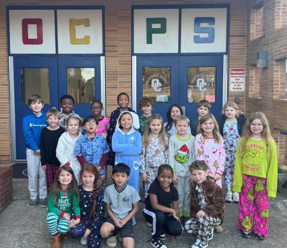 The second-graders who wrote letters include (back, from left): Jude Lutz, Connor Green, Kimarie Bonds, Antonio Johnson, Copelan Williams, Brianna Hercules Monroy, Walter Brown and Claire Kirk; (middle, from left): SJ Noltensmeier, Emma Autry, Cloudy Soe, Valeria Teran-Jaramillo, Adalea Martin, Aiden Patton, Karissa Whitley and Lakelyn Kotch; (front, from left): Savannah Jones, Lorelei Nunn, Peter Lay, Laila Bostic and Hudson Shealy. Not pictured: Lawson Busbin. (SUBMITTED PHOTO)