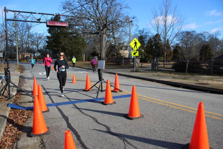 Photo from from Winterville Snowflake 10k on Jan. 13, 2024. (Submitted Photo/Classic Race Services)