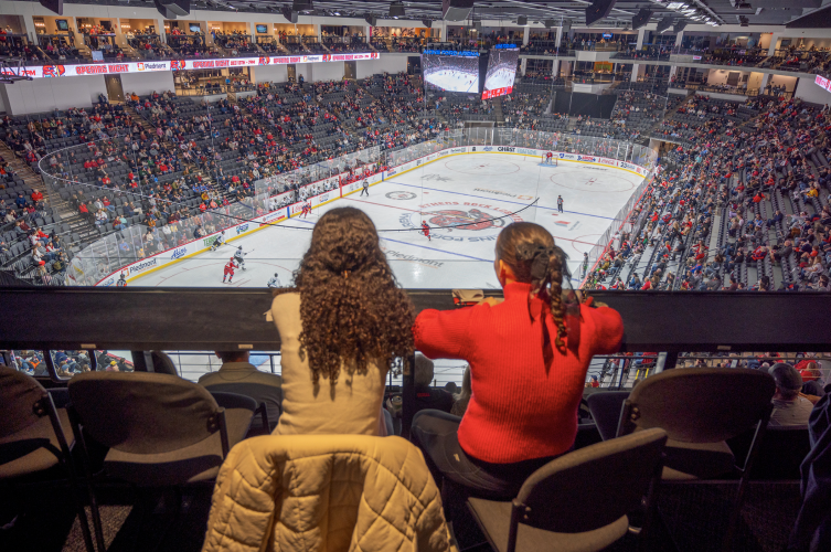 Wingate Downs, who lives in Wolfskin, has photographed sports all over the country, and is now photo- graphing the Rock Lobsters and other events at the new Akins Ford Arena. He also photographed The  B-52s in a recent concert at the arena.(Wingate Downs/The Oglethorpe Echo)