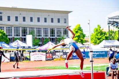 Oglethorpe County senior Kenzie Henderson is shooting for her fourth state high jump title to cap her  high school athletic career. She’s also excelled in volleyball and basketball at OCHS. (Submitted Photo)