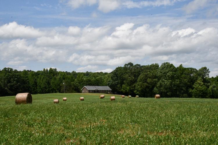 A small home sits on the back half of Andrew's Farm &amp; Nursery. Andrew Majsztrik currently rents the home and plans to retire in it. (Photo/Jennifer Xia)