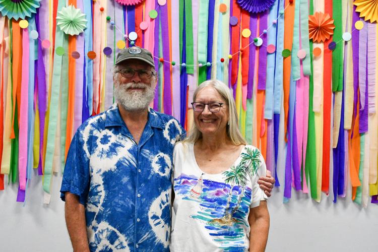 Steve Hilliard and Amy Edwards have traveled together since they met in graduate school at the University of Georgia. Both avid wildlife and nature enthusiasts, the couple often plan trips around natural history and wildlife seeking. (Photo/Jennifer Xia)