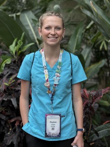 Peyton Lewis competed in Nashville last month for the HOSA International Leadership Conference, placing tenth overall in the respiratory therapy category. “Even though I was barely on stage, it was still a big accomplishment,” Lewis said. (Submitted Photo)
