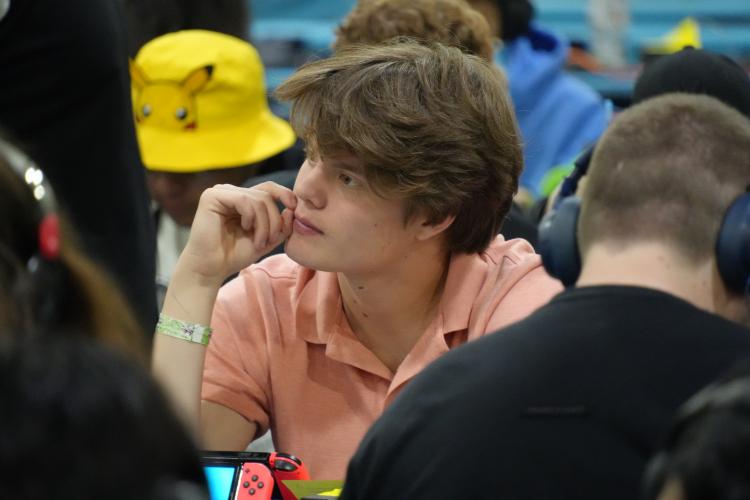 Tanner Mask competes in the Atlanta Pokémon Regional Championships in April 2025. Mask placed in the top 64 players out of more than 780 competitors. (Submitted Photo)