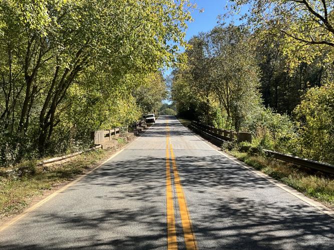 The Wolfskin Road at Big Creek bridge was originally built in 1959 and is set to be replaced during around April 2029. This replacement is a part of GDOT's Local Bridge Replacement Program (LOCBR). (Submitted Photo)