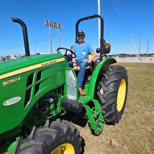 Cole Faust, a senior at OCHS, won the State Tractor Operation and Maintenance CDE through the Georgia FFA at the Sunbelt Agricultural Exposition last month. He wants to attend Abraham Baldwin Agricultural College after graduation. (Submitted Photo)