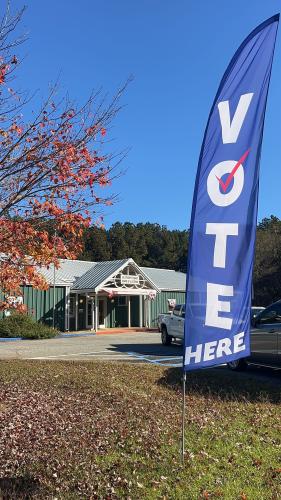 The Oglethorpe County Board of Elections is where early voting will take place for the May 19 primary in the county. (Ansley Gavlak/The Oglethorpe Echo)