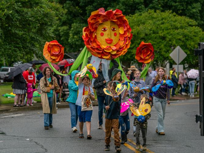 This year’s Winterville Marigold Festival parade is scheduled to start at 10 a.m., an hour after the vendors open for the festival on Saturday, May 9. Me’an Mills, Mayor Dodd Ferrelle’s band, will perform at 5:30 p.m. (SUBMITTED PHOTO)