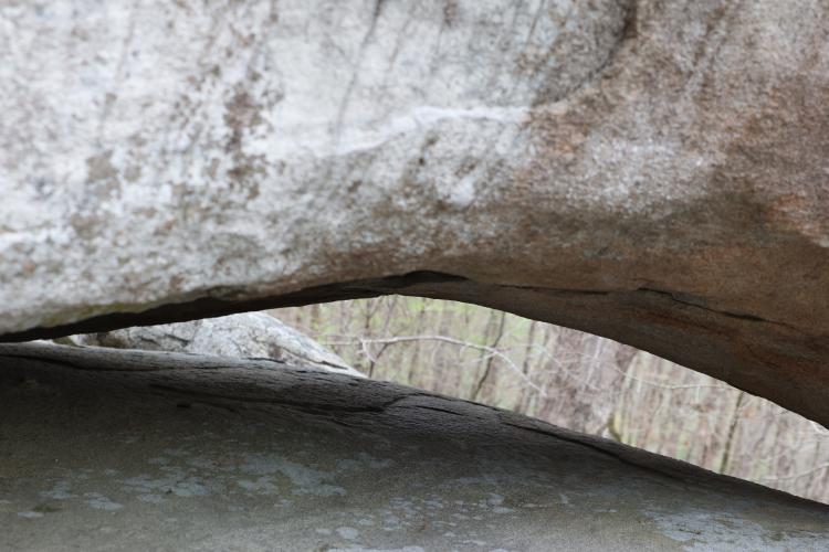 Photos from Shaking Rock Park in Lexington on, Wednesday March 25, 2026. Shaking Rock Park has been a historic spot in the Oglethorpe County landscape for over 200 years. (Photo/Sydney Shankman)