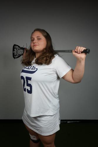 Former OCHS soccer player Anna Adams playing lacrosse at Truett McConnell University in 2025-26. (Submitted Photo)