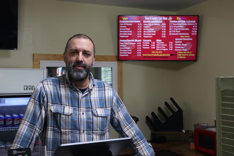 Willie Torres, the co-owner of Town and Country Kafe, said his family is closing the restaurant to focus on an event venue business on the property. A restaurant called Wright’s Southern Cafe will take over the building. (Adriana Cascio/The Oglethorpe Echo)