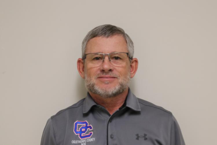 Tim Poole, District two representative for Oglethorpe county schools, poses for a portrait at the Board of Education meeting Oct. 6.