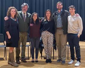 Heads Up For Harry panelists (from left) Carrie Olson, Bob Sears, Stephanie Jordan, McKenzie Lawson, Robert Lovett, Spencer Mitchell, at a recent event. (Submitted Photo)