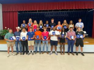 The Oglethorpe County High School Spring Sports Recognition took place at OCHS on May 19 to honor the achievements of student athletes throughout the spring season. (Submitted Photo)