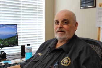 Steve Jones, a sergeant with the Oglethorpe County Sheriff’s Office, has worked in law enforcement for 30 years, and has lived in Oglethorpe County all his life. He has made the difficult decision to retire due to his health. (Photo/Lilly Kersh)