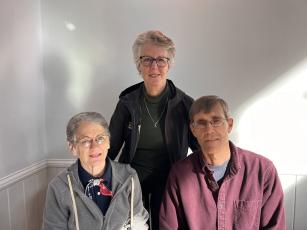 Anne Garner (from left), Carol Black and John Kissane worked together to create the Firefly Trail Race Series, a collection of four races in Oglethorpe County and nearby cities. The Maxeys Model Mile 5K is scheduled for Saturday, May 18.
