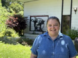 Becky Soto began her new job as business manager of The Oglethorpe Echo this week. Her previous jobs had been in the banking industry. (Trisha Bearden/The Oglethorpe Echo)