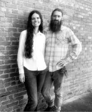 Patrick and Leye Blount stand outside of the Greenhow Handmade Ironworks building in Washington, Georgia. The couple has lived in the Winterville area of Oglethorpe County for 17 years. (Submitted Photo)