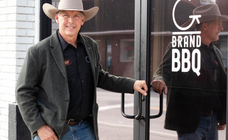 Fred Gretsch has branched from his family’s heritage in the musical instrument business and opened G Brand BBQ in Crawford. (Photo/Sarah White)