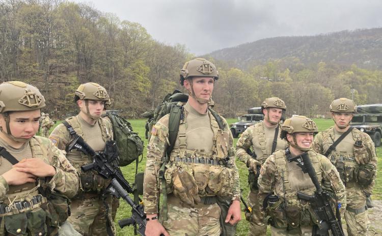 Austin Gabriel, a 2018 Oglethorpe County High School grad, and his Ranger challenge team, will represent the University of North Georgia at the Sandhurst Military Skills competition at the U.S. Military Academy in April. (Submitted Photo)