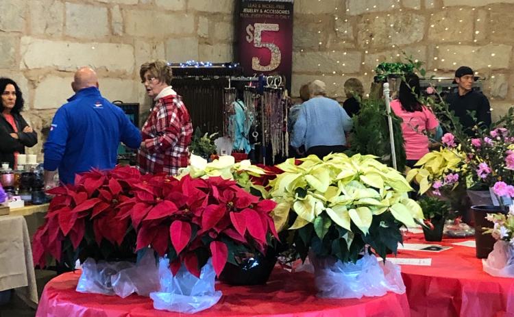 There's space for 24 vendors and several more outside at the Eighth Annual Oglethorpe County Christmas Marketplace at the Historic Depot in Crawford this weekend. (Submitted Photo)