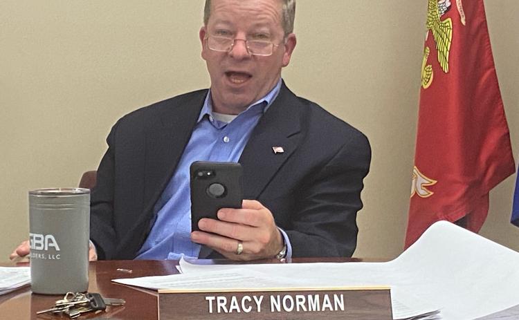 District 5 Commissioner Tracy Norman, who is from Oglethorpe County, donates the salary that he receives as a county commissioner to various organizations. (Dink NeSmith/The Oglethorpe Echo)