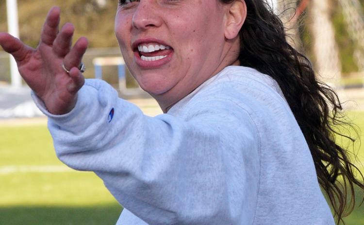 Coach Mary Kate Shealy led the OCHS girls soccer team to a 12-3-1 record and the Region 4-AA title this season. (Photo/Ralph Maxwell)