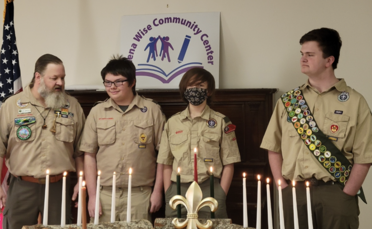 The Boy Scouts of Oglethorpe County regularly hold their meetings at the Lena Wise Community Center. The Boy Scouts directly benefit from the support for the center. (Submitted Photo)